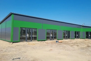 Проект склада 1296 кв.м